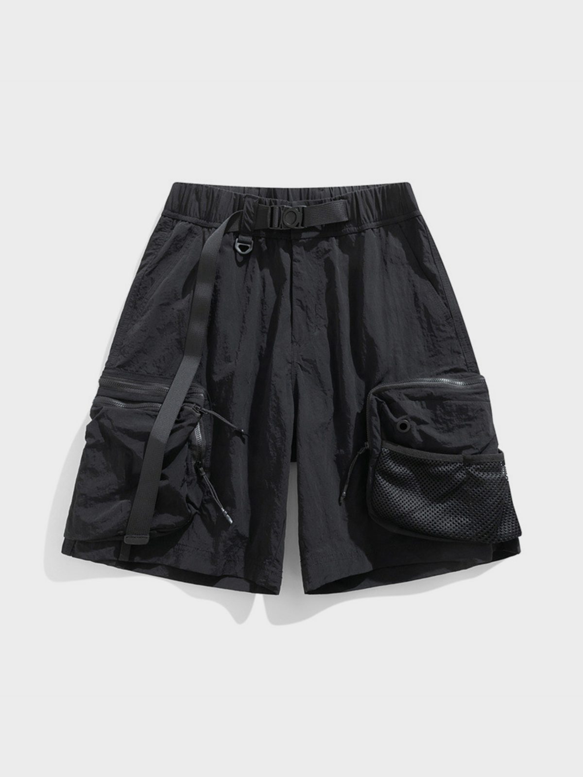 AlpineCrag – Atmungsaktive, knitterfreie Cargo-Shorts für Herren