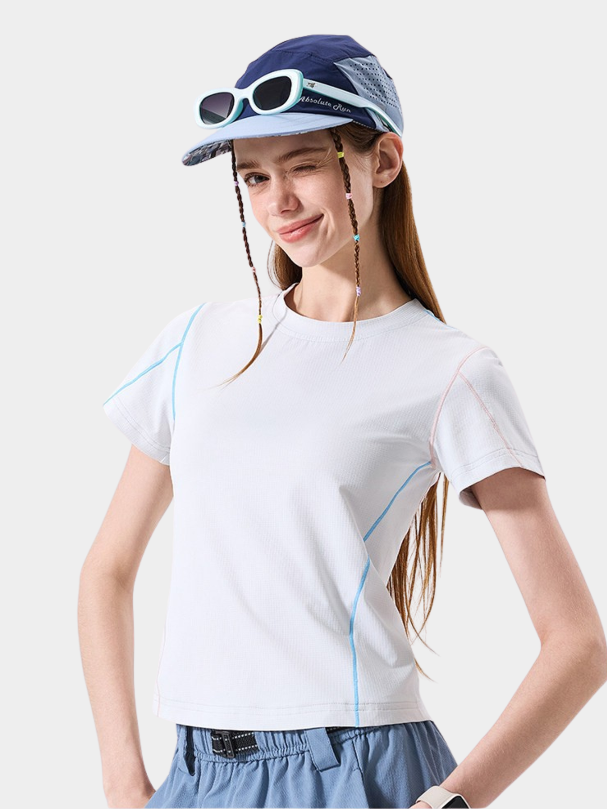 ChillPod – Feuchtigkeitsableitendes, schnelltrocknendes Damen-T-Shirt mit kurzem Arm