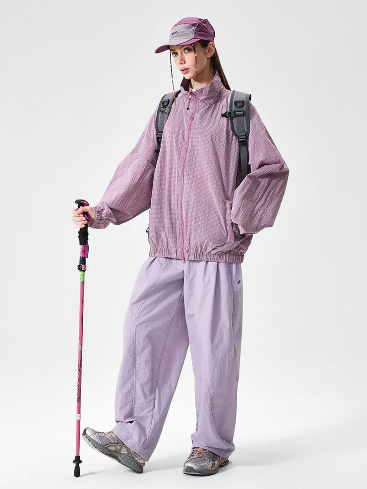 Earthline – Unisex UPF200+ wasserabweisende, atmungsaktive Stehkragenjacke