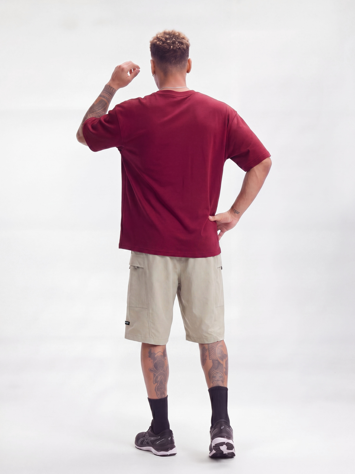 Rainhewn – Leichte, schnelltrocknende Herren-Freizeitshorts mit Gürtel