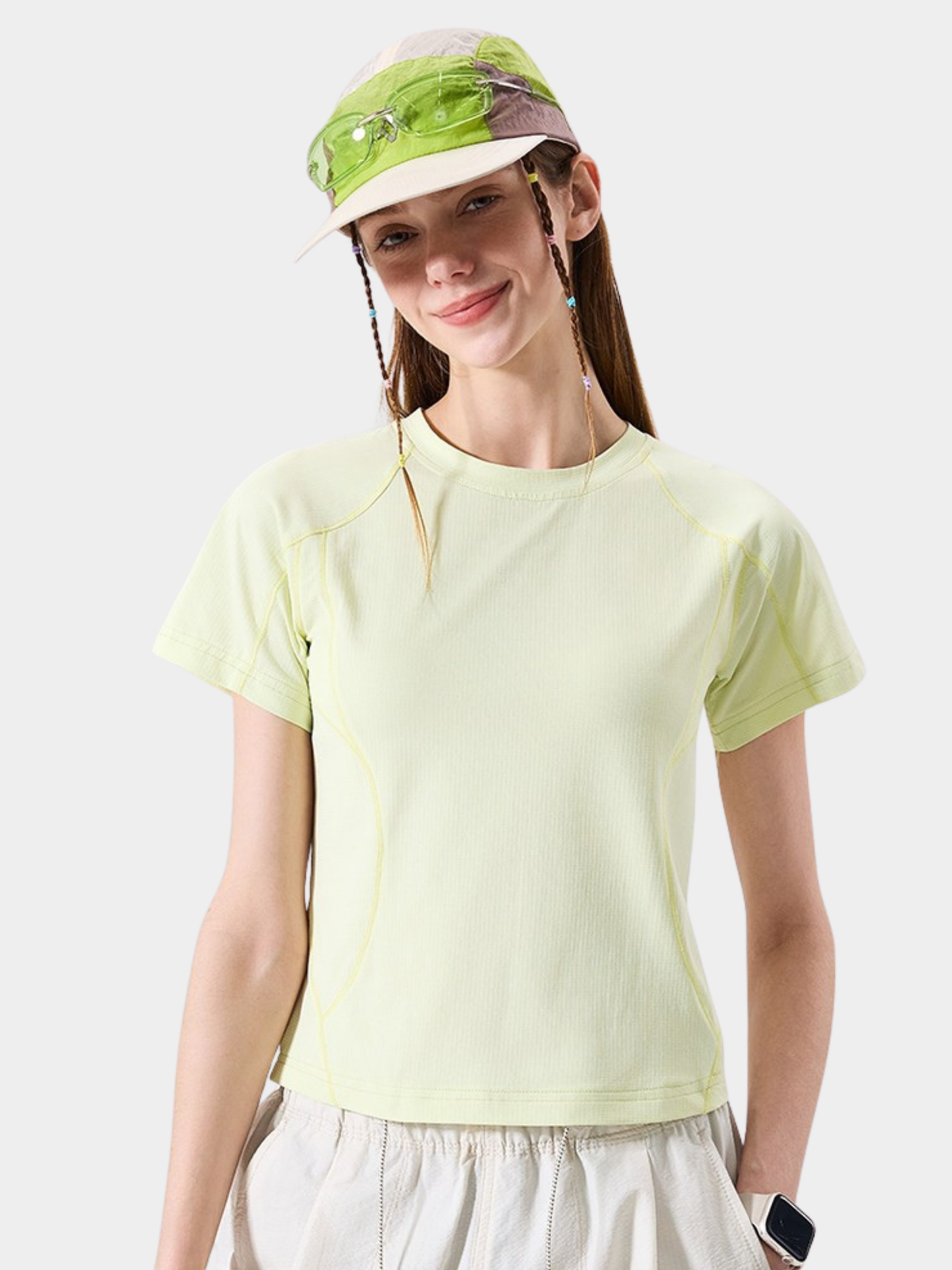 ChillPouch – Feuchtigkeitsableitendes, antibakterielles Damen-T-Shirt