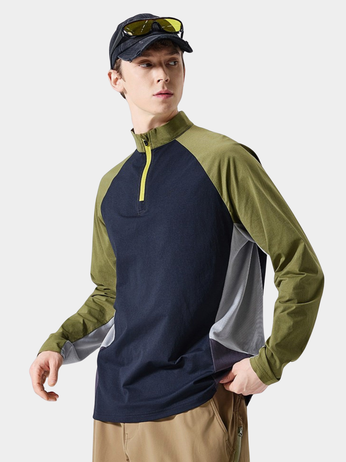 Tinted – Unisex UPF50+ schnelltrocknendes Langarm-Sonnenschutz-T-Shirt