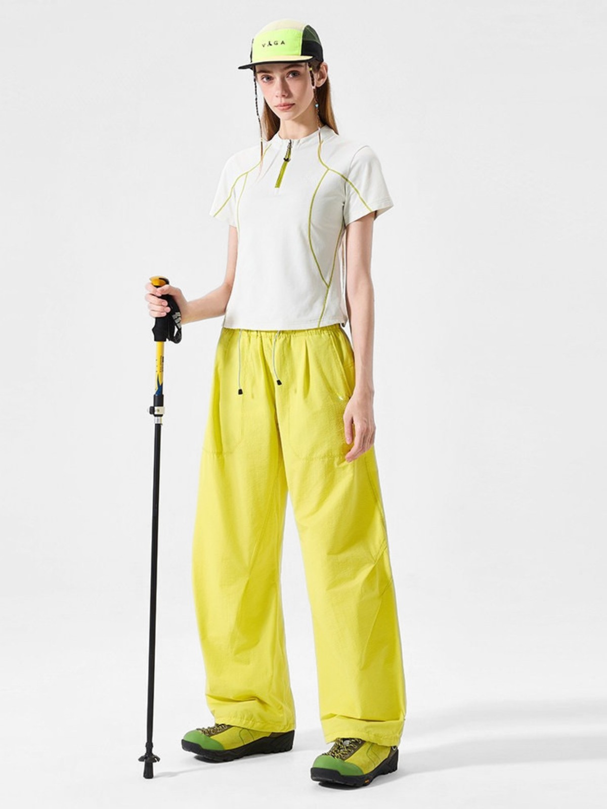 ChillChair – Schnelltrocknendes, antibakterielles Damen-Performance-Shirt mit halbem Reißverschluss