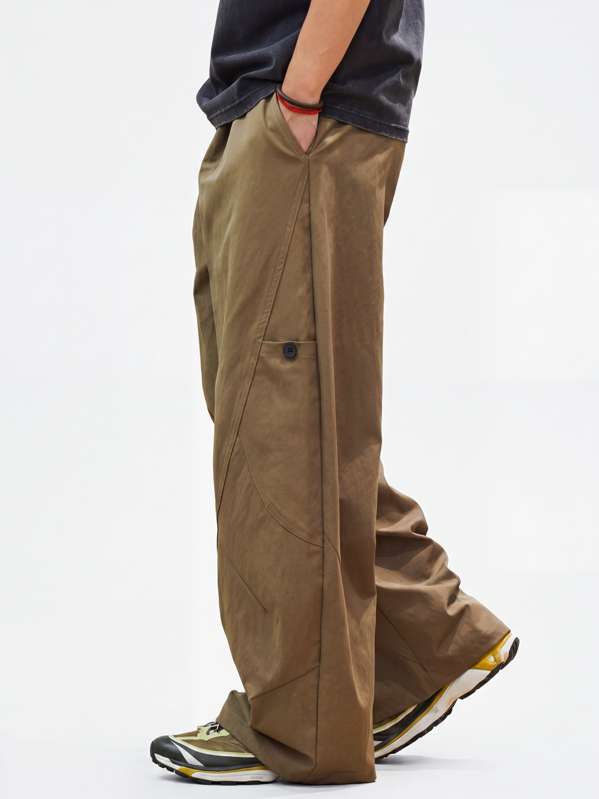 OwlWing – Robuste Herren-Cargohose mit weitem Bein und geschwungenem Schnitt