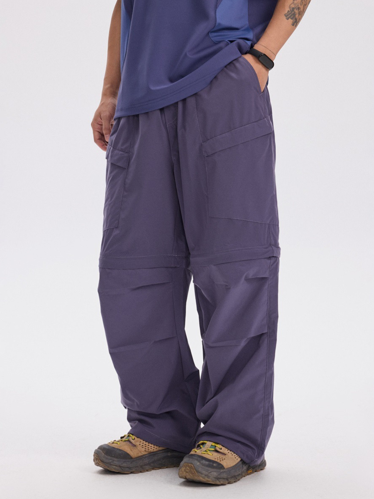 WindPant – Unisex-Wanderhose, schnelltrocknend und leicht, in kurze Hose verwandelbar