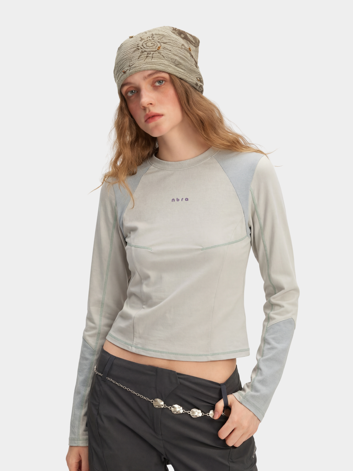 Shadowpines – Leichtes Damen-Oberteil im Colorblock-Design, kühlend und schnelltrocknend