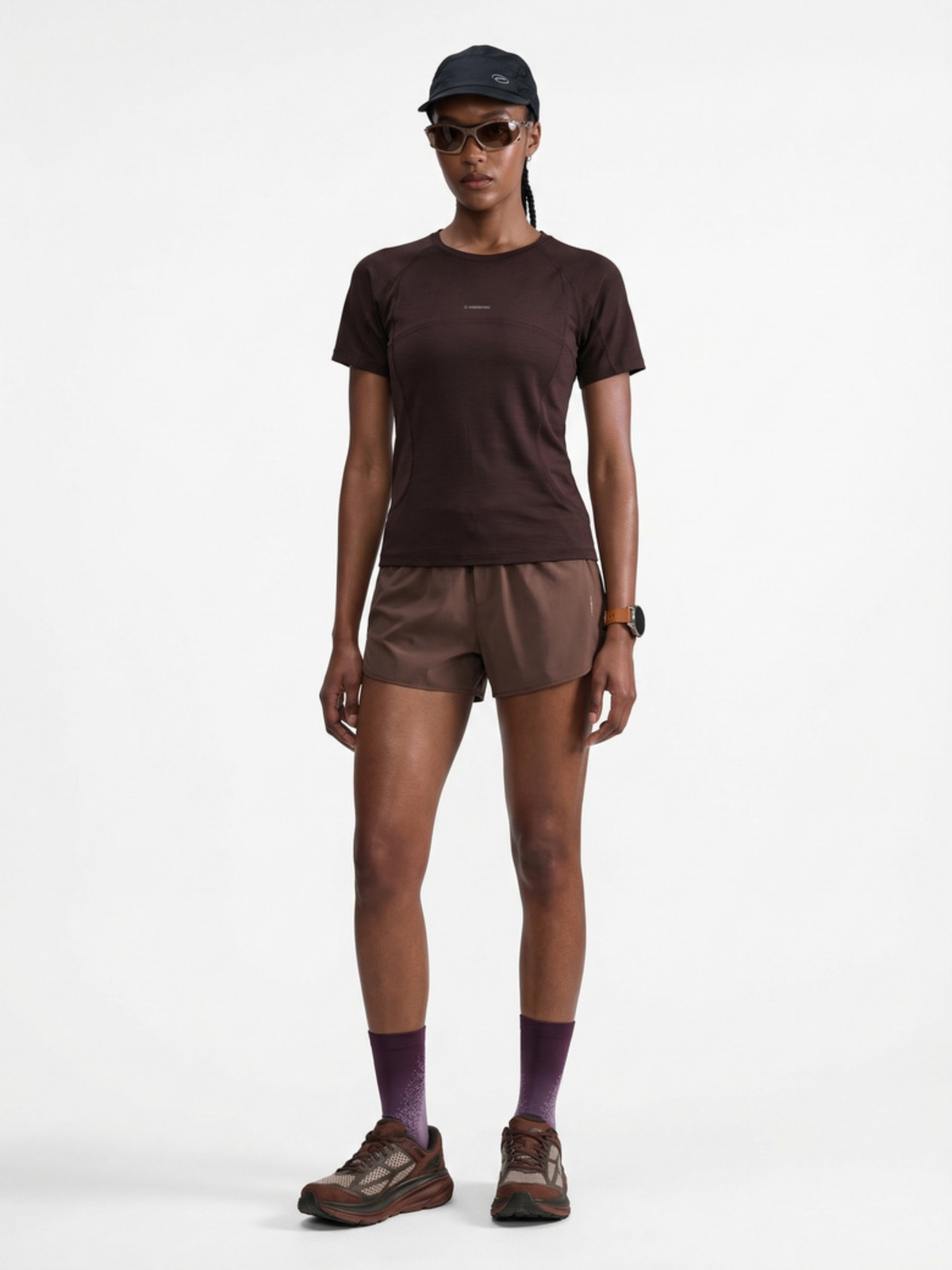 Vertical – Leichtes, atmungsaktives und figurbetontes Damen-Sport-T-Shirt