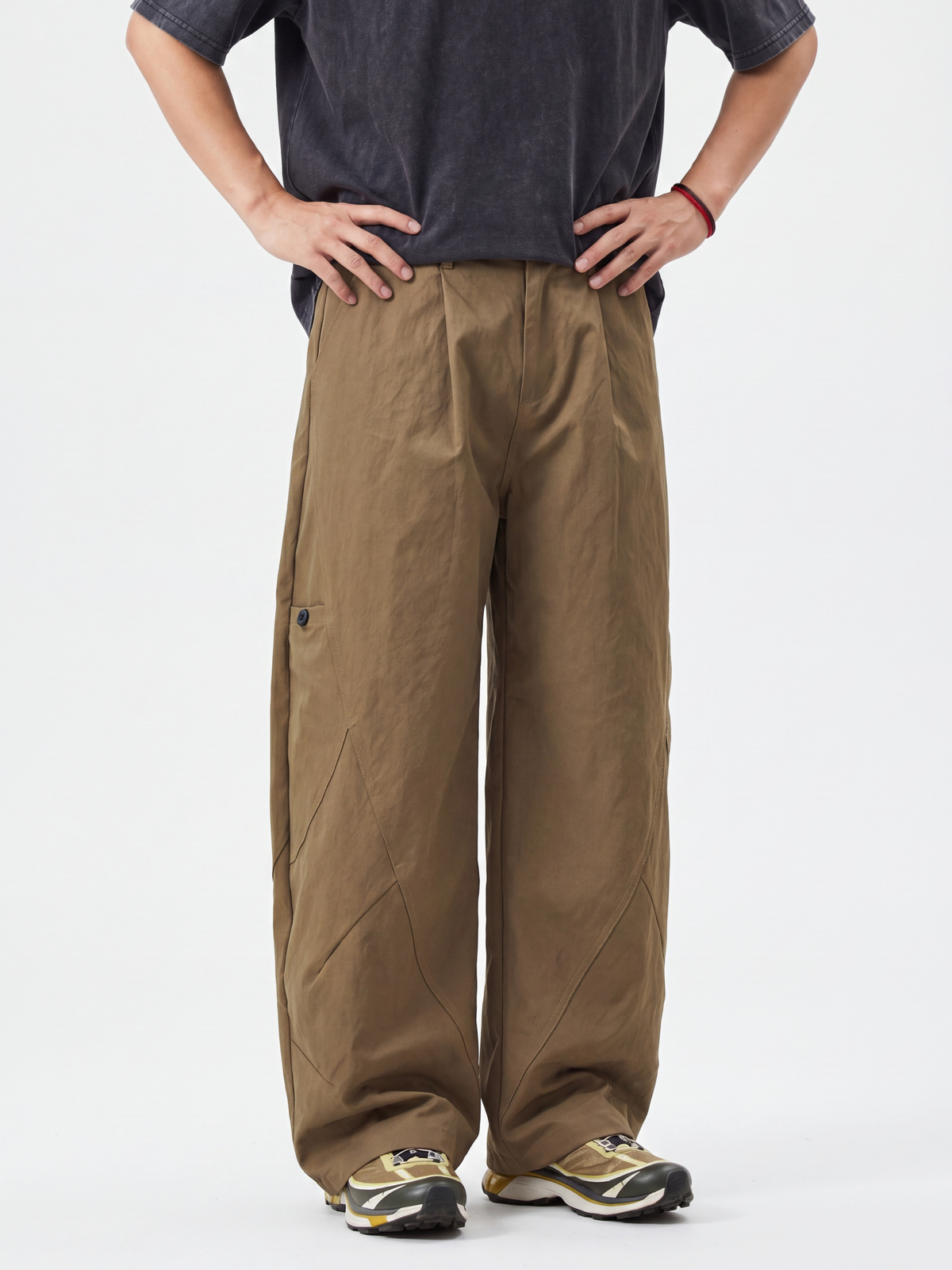 OwlWing – Robuste Herren-Cargohose mit weitem Bein und geschwungenem Schnitt