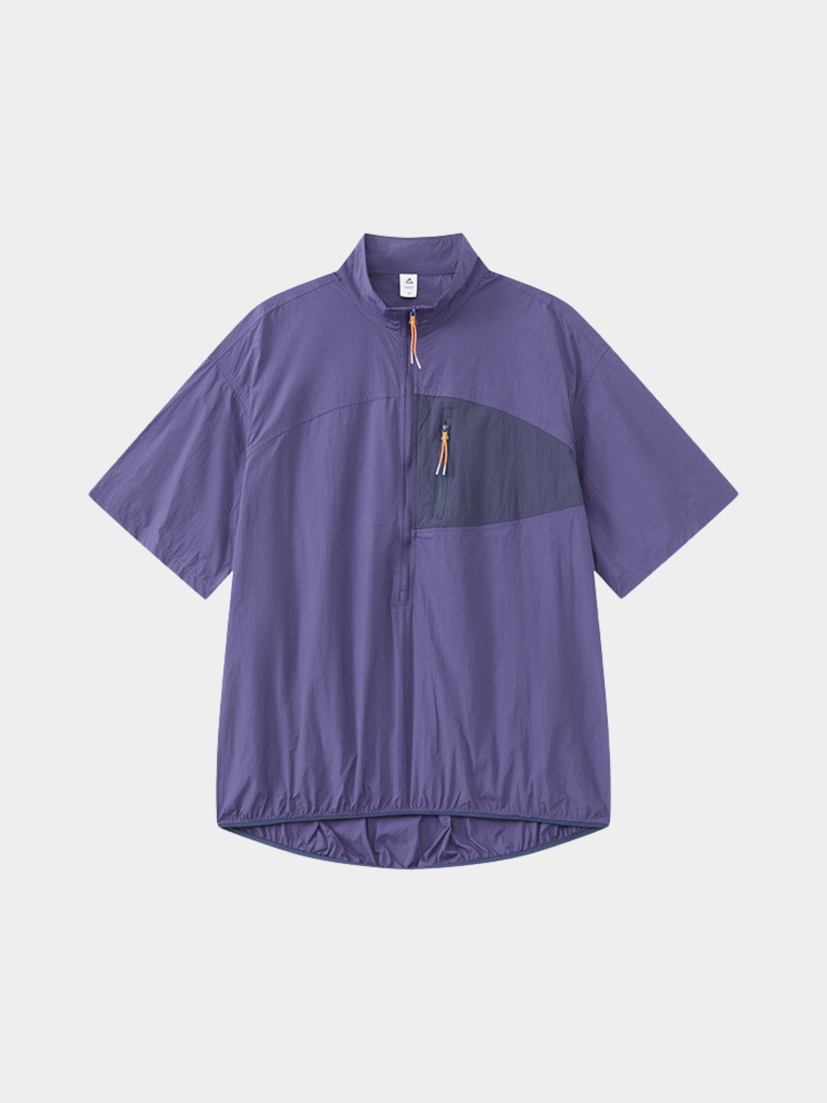 IronRidge – Leichtes UPF50+ Funktionsshirt mit Stehkragen, kurzem Reißverschluss und schnelltrocknendem Material