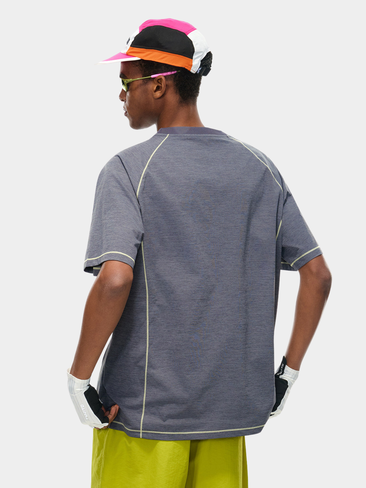 FrostTrace – Herren UPF50+ schnelltrocknendes antibakterielles Funktions-T-Shirt
