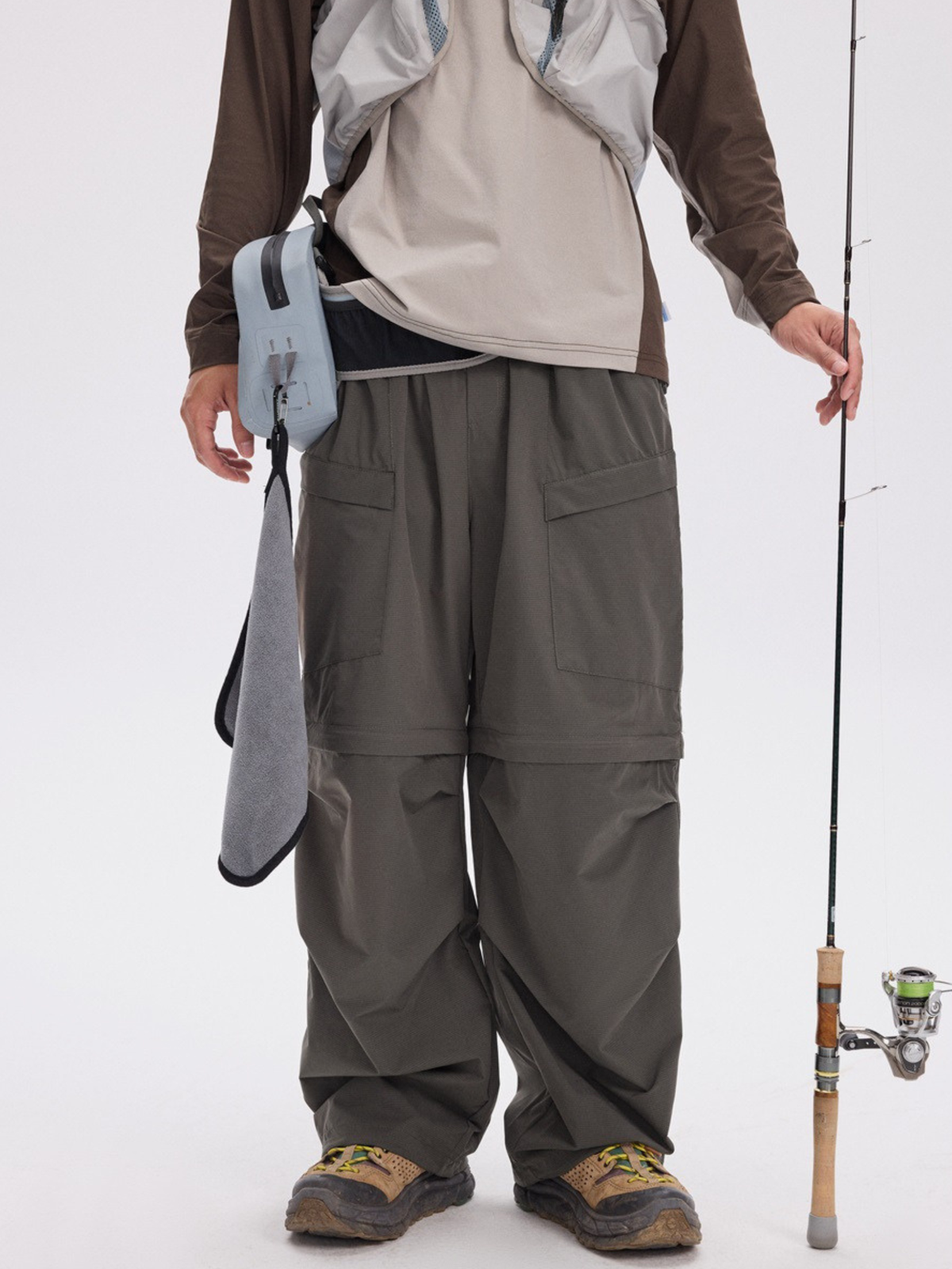 WindPant – Unisex-Wanderhose, schnelltrocknend und leicht, in kurze Hose verwandelbar