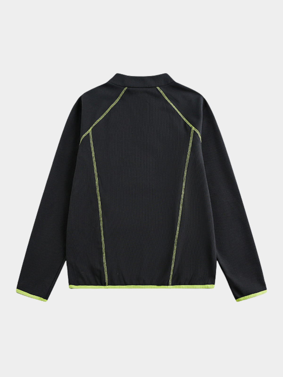 Forestway – Schnelltrocknendes Herren-Sweatshirt mit halbem Reißverschluss und sichtbaren Nähten