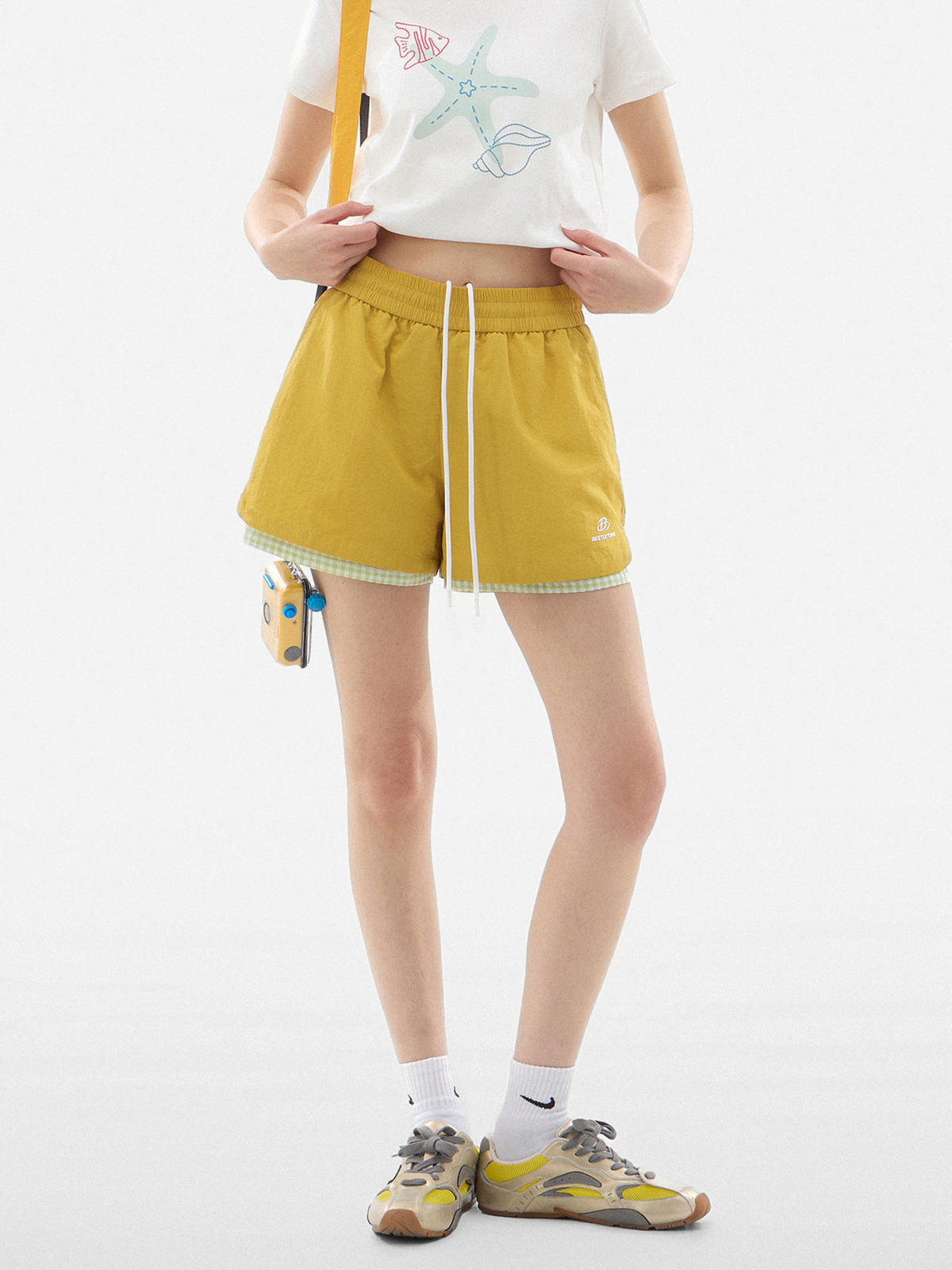 CocoRush - Schnelltrocknende Damen-Sportshorts mit UV-Schutz