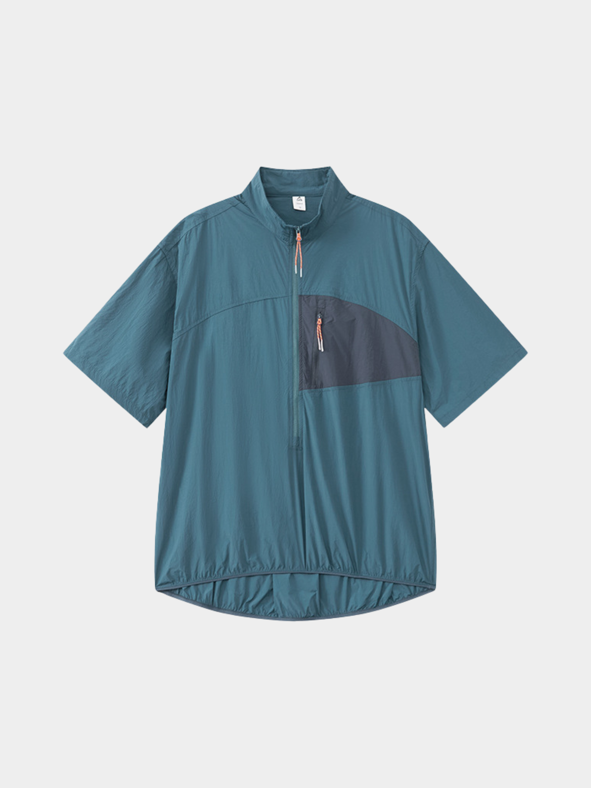 IronRidge – Leichtes UPF50+ Funktionsshirt mit Stehkragen, kurzem Reißverschluss und schnelltrocknendem Material