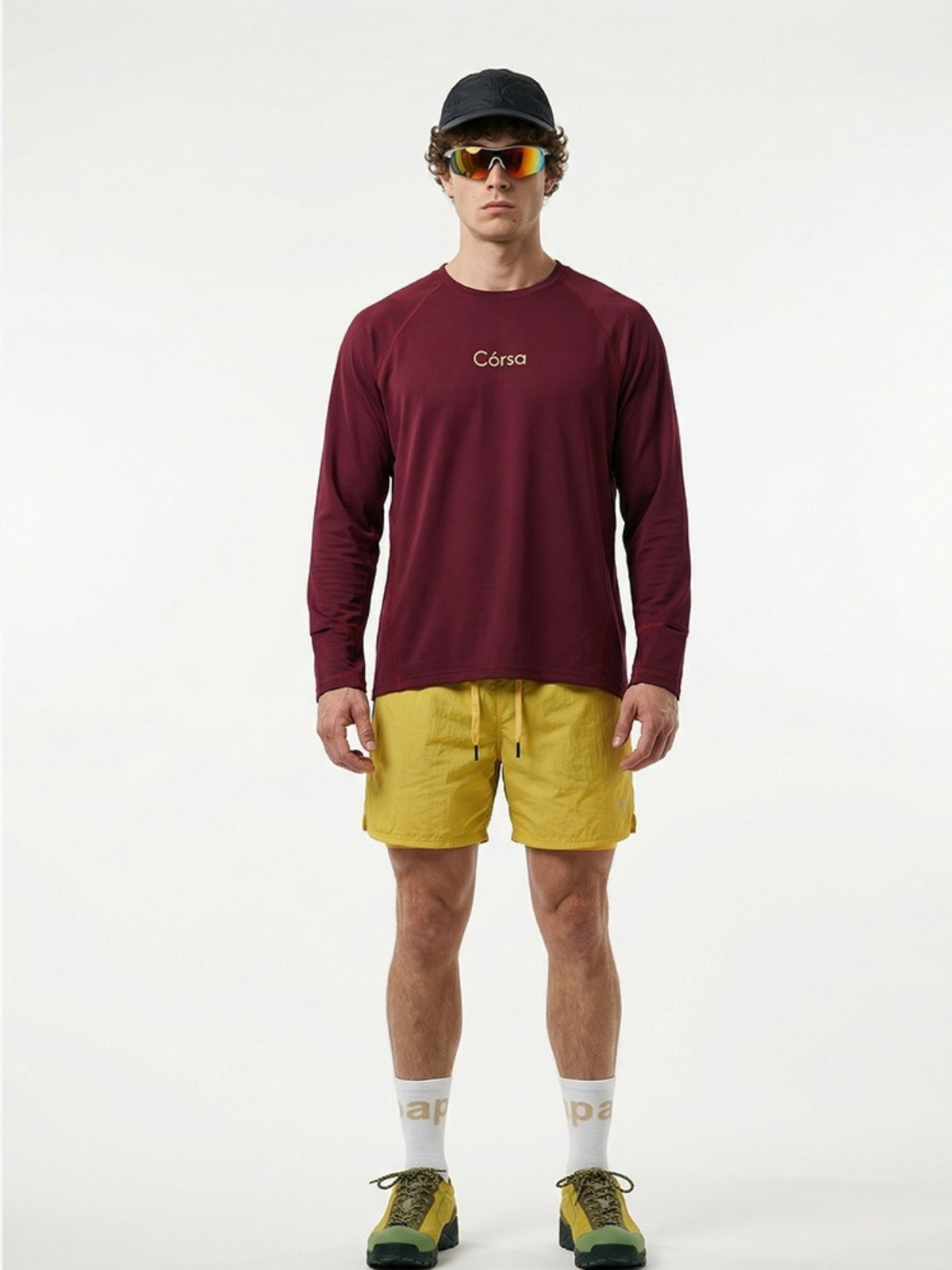 GreenRidge - Unisex-Funktions-T-Shirt mit schnell trocknendem Kontrastfarbdesign