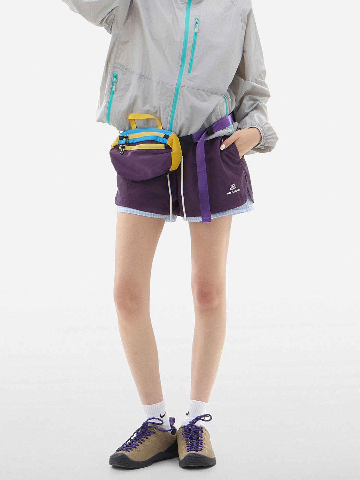 CocoRush - Schnelltrocknende Damen-Sportshorts mit UV-Schutz