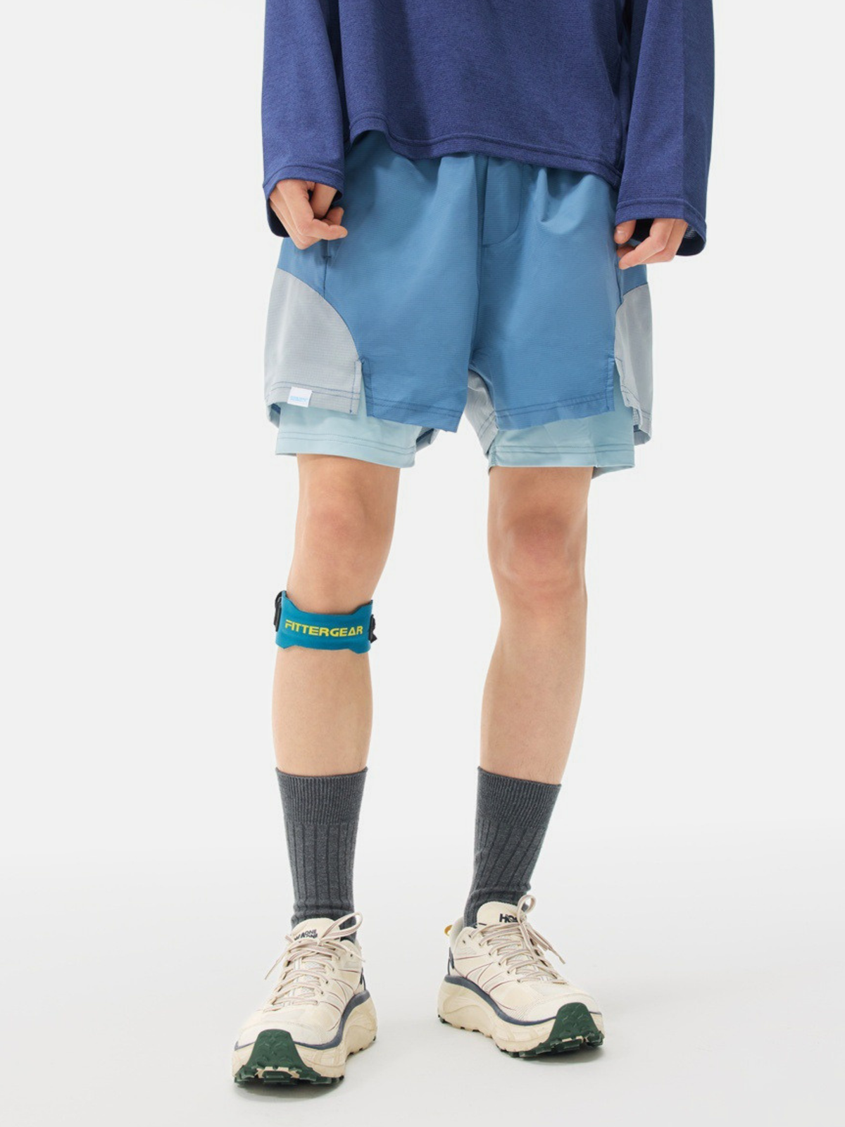 AlpGear – Schnelltrocknende 2-in-1-Athletikshorts mit Wetterschutz