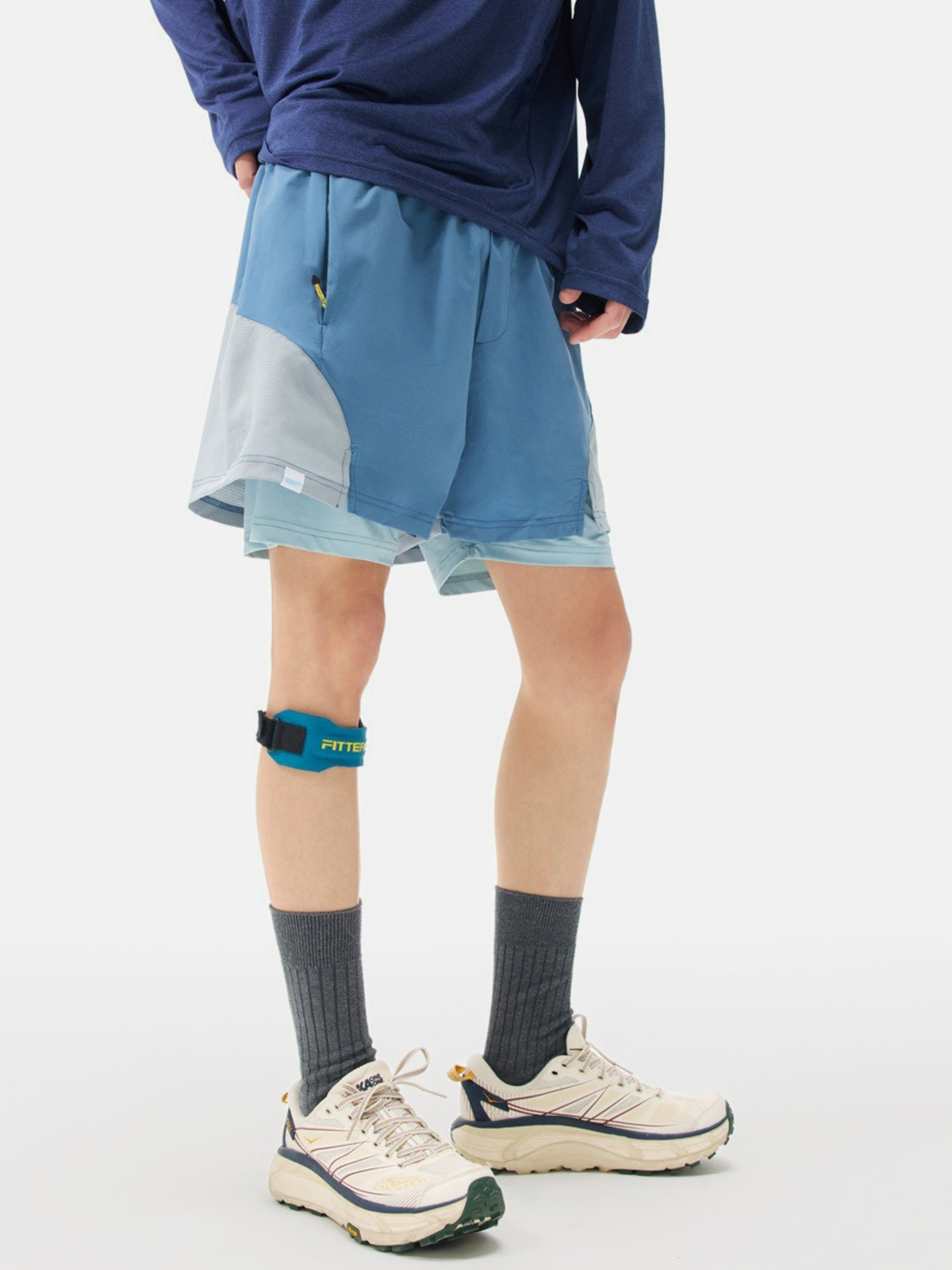 AlpGear – Schnelltrocknende 2-in-1-Athletikshorts mit Wetterschutz