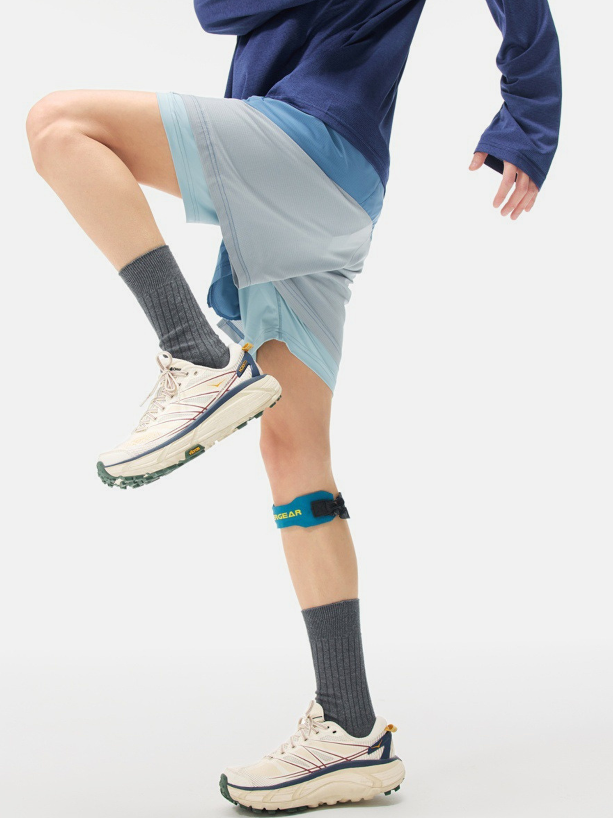 AlpGear – Schnelltrocknende 2-in-1-Athletikshorts mit Wetterschutz