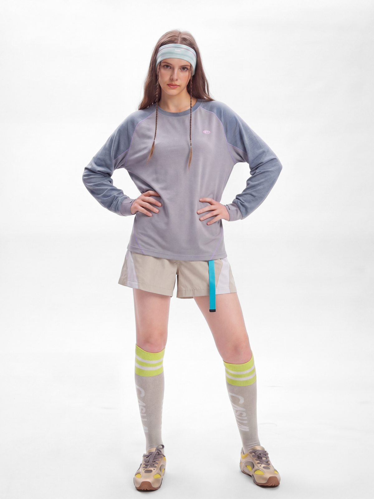 Fortress – Feuchtigkeitsableitendes, kühlendes Unisex-Sport-Langarmshirt
