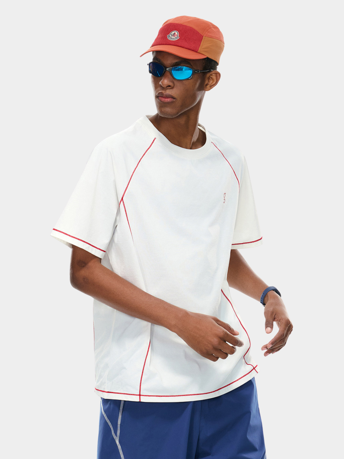 FrostTrace – Herren UPF50+ schnelltrocknendes antibakterielles Funktions-T-Shirt