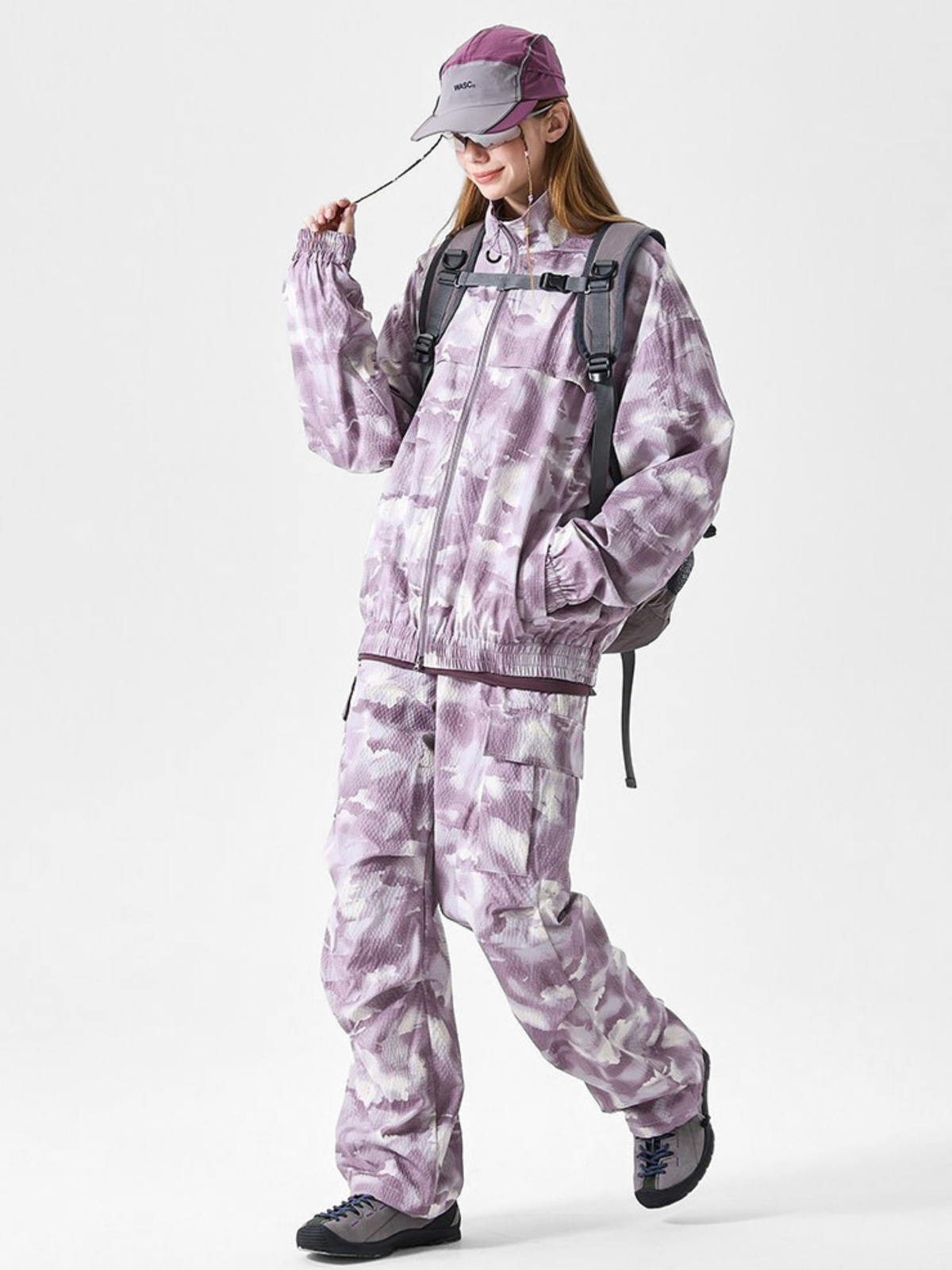 OwlCliff – Unisex Triple-Protection wasserabweisende Cargo-Hose mit Camo-Muster
