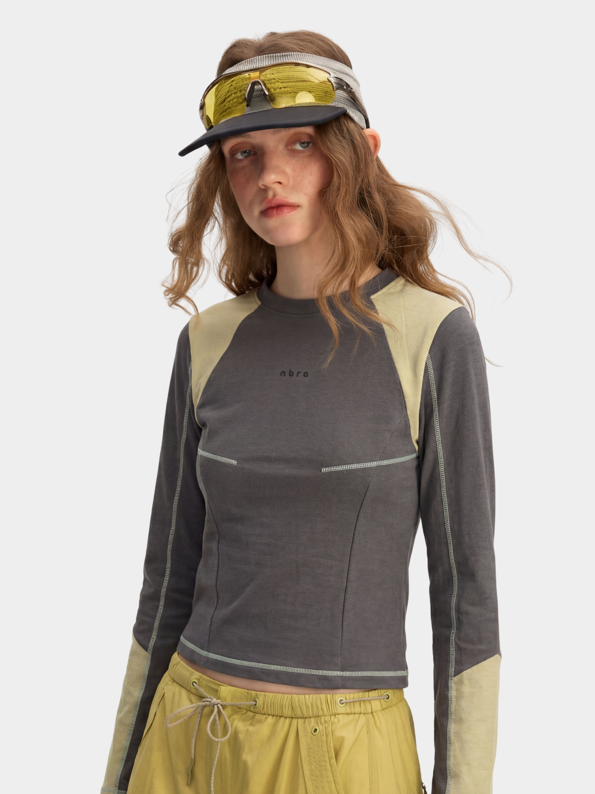Shadowpines – Leichtes Damen-Oberteil im Colorblock-Design, kühlend und schnelltrocknend