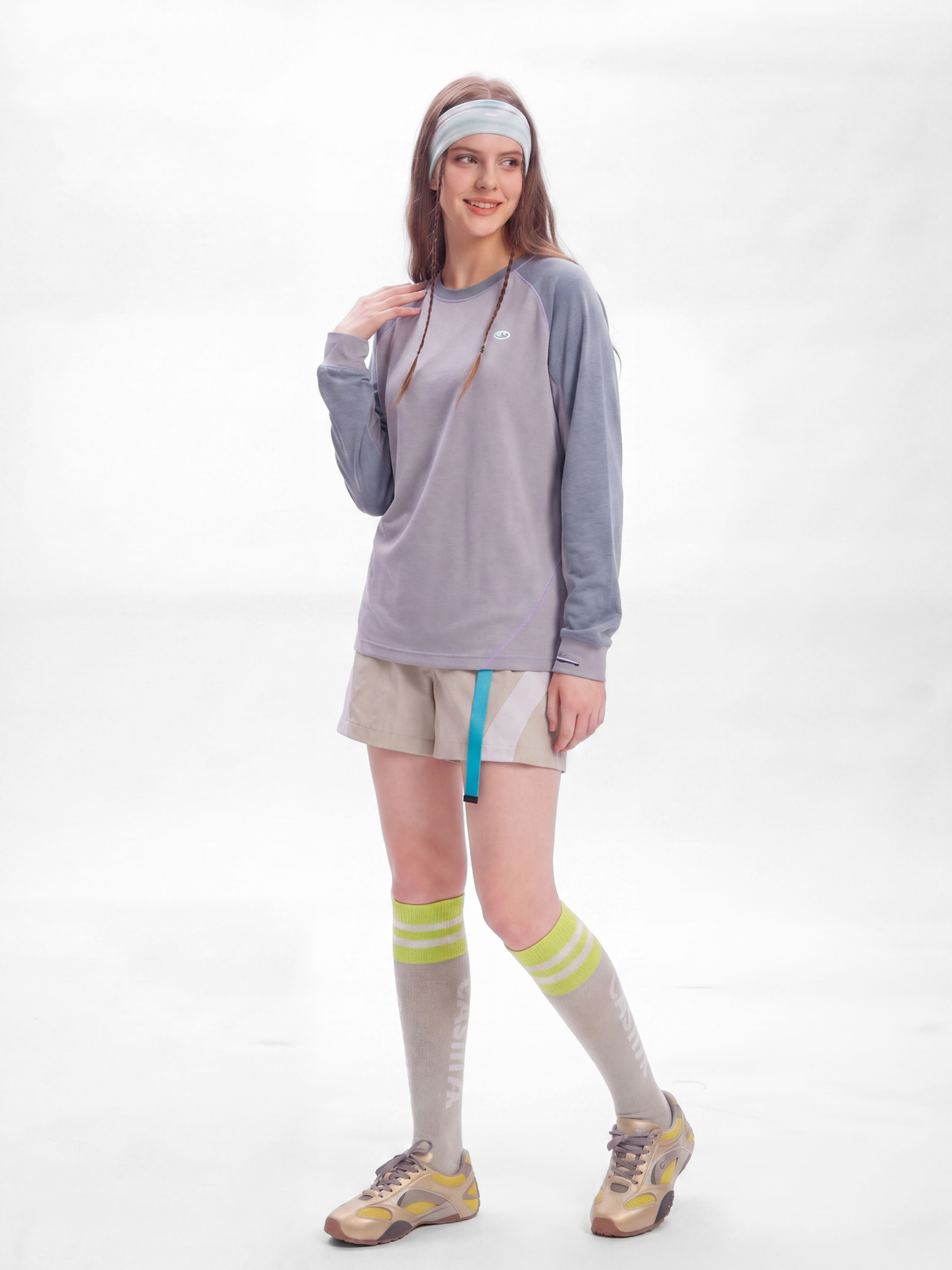 Fortress – Feuchtigkeitsableitendes, kühlendes Unisex-Sport-Langarmshirt