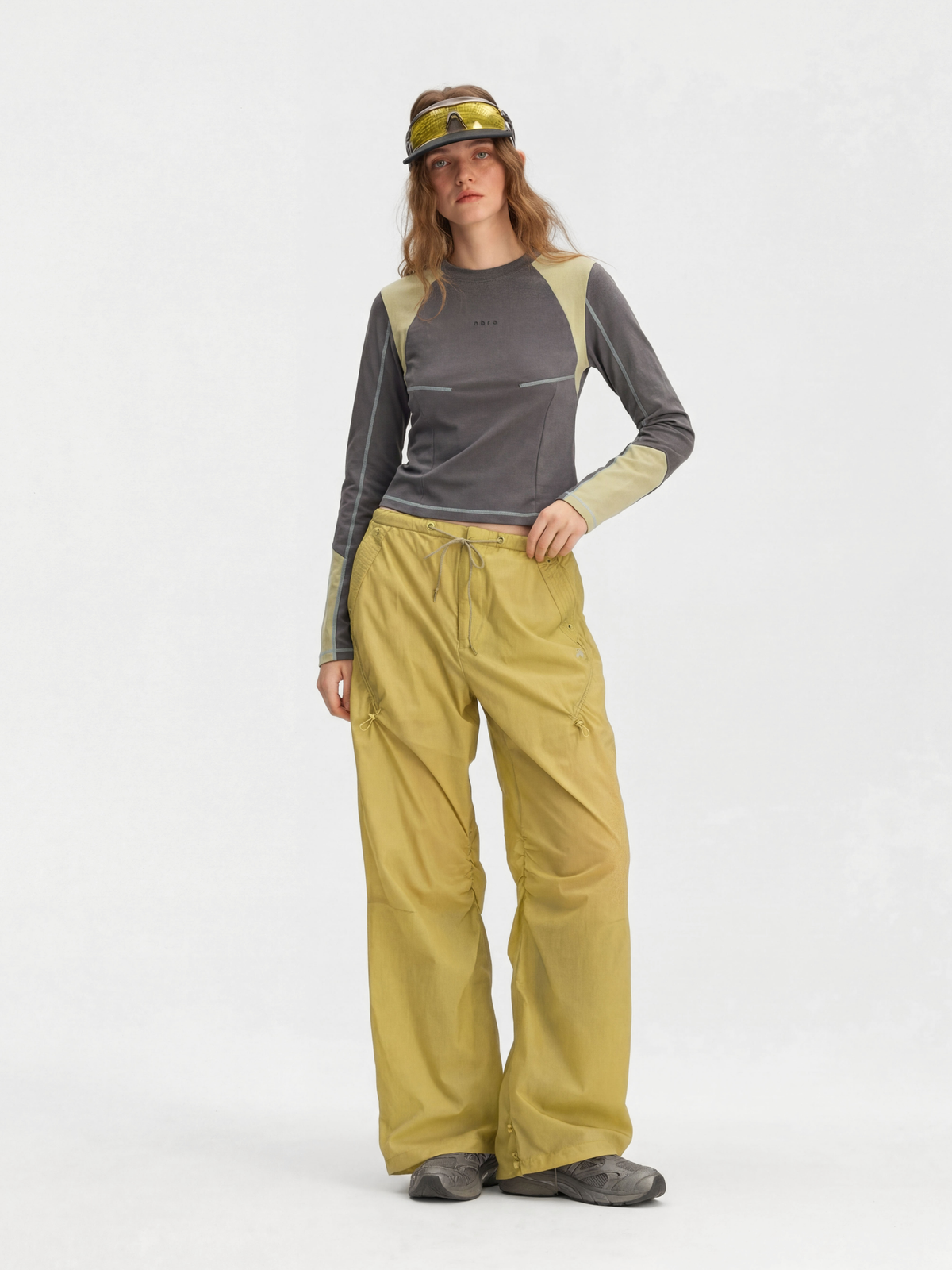 Shadowpines – Leichtes Damen-Oberteil im Colorblock-Design, kühlend und schnelltrocknend