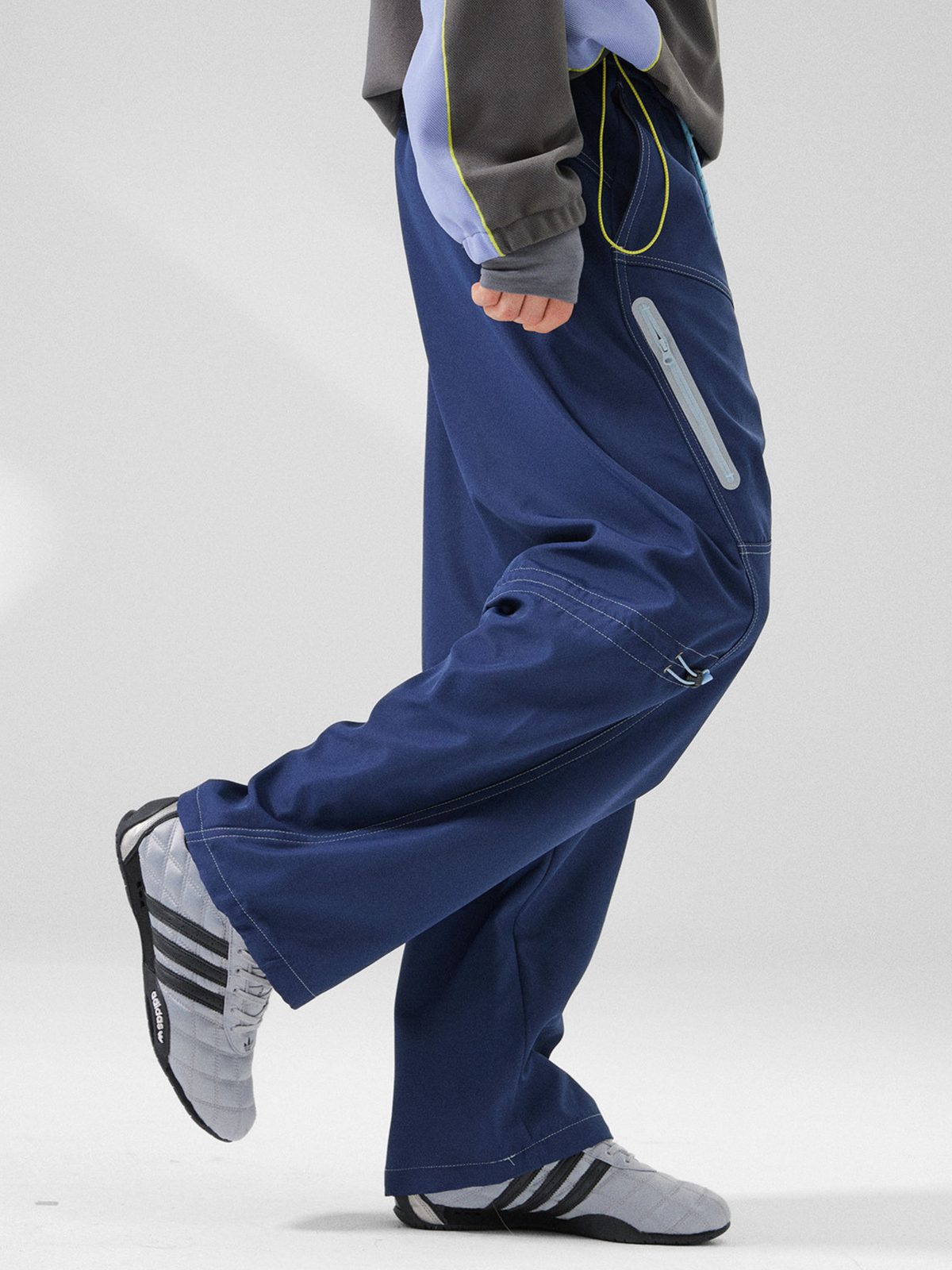 ScreeRun – Wasserabweisende, schnelltrocknende Softshell-Fallschirmspringerhose