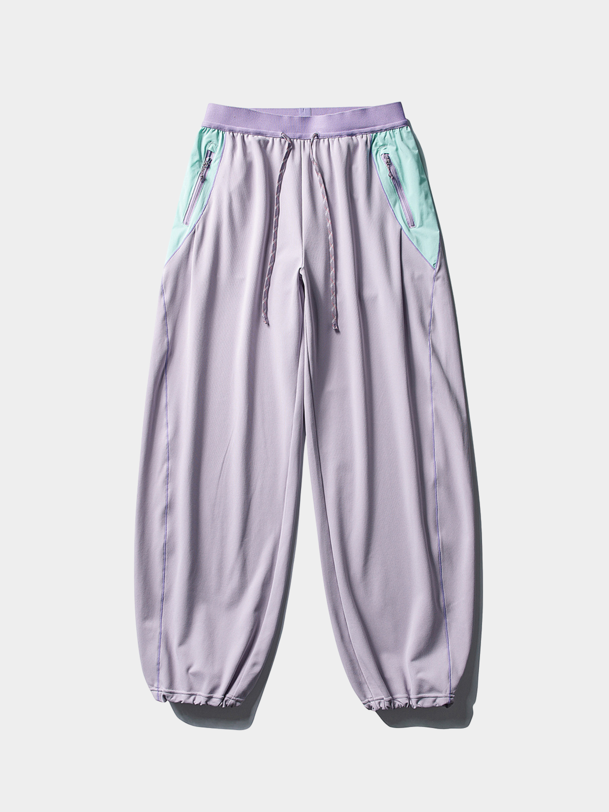 RunFlow – Unisex-Fallschirmspringerhose mit Kontrastnähten, leicht und schnelltrocknend