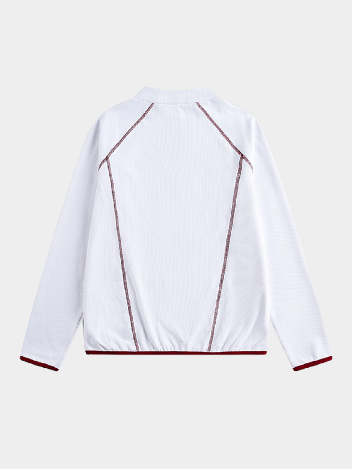 Forestway – Schnelltrocknendes Herren-Sweatshirt mit halbem Reißverschluss und sichtbaren Nähten