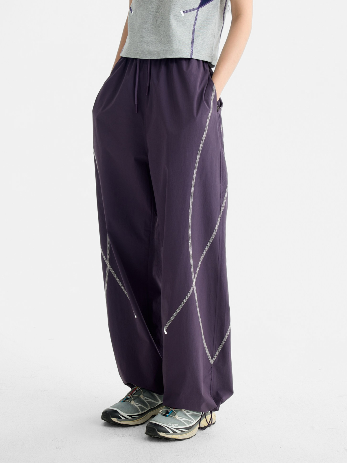 ChillStick – Unisex-Kühlhose mit Kontrastnähten, wasserabweisend