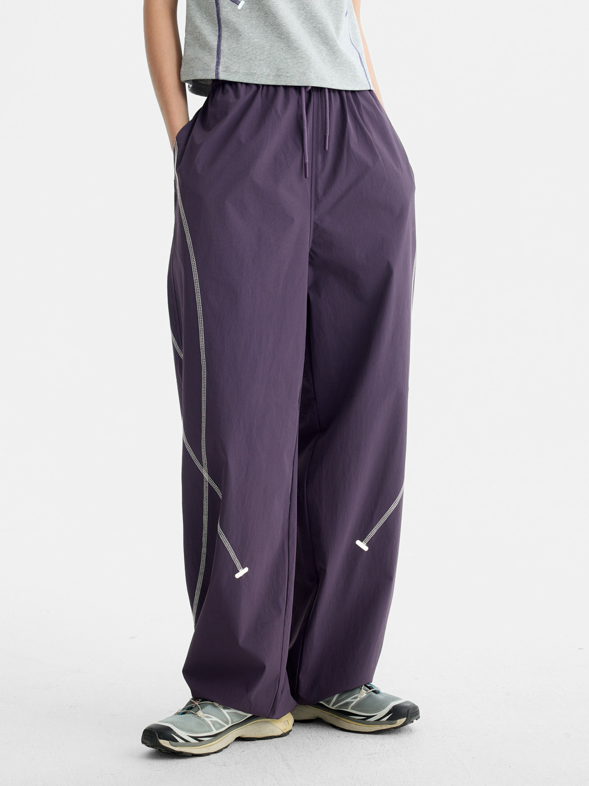 ChillStick – Unisex-Kühlhose mit Kontrastnähten, wasserabweisend