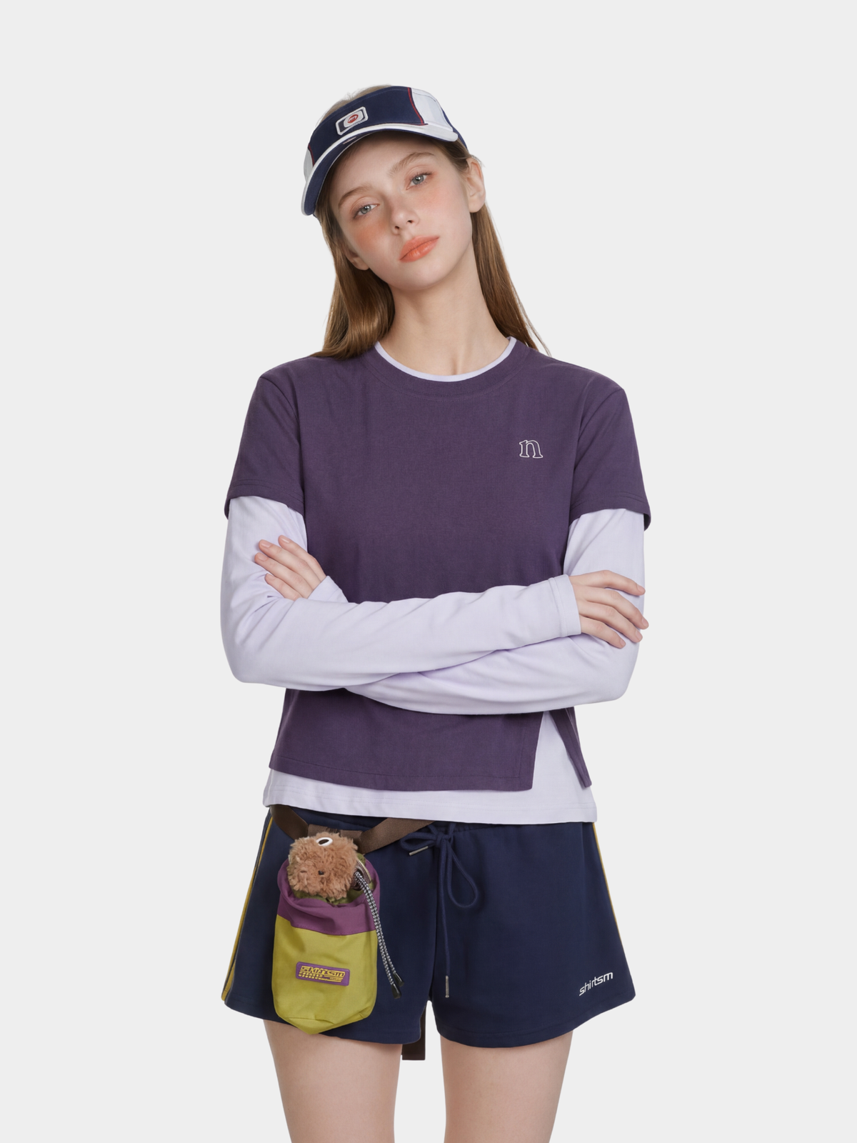 Solstice – Langlebiges, schnelltrocknendes Performance-Langarmshirt mit Lagen-Look für Damen