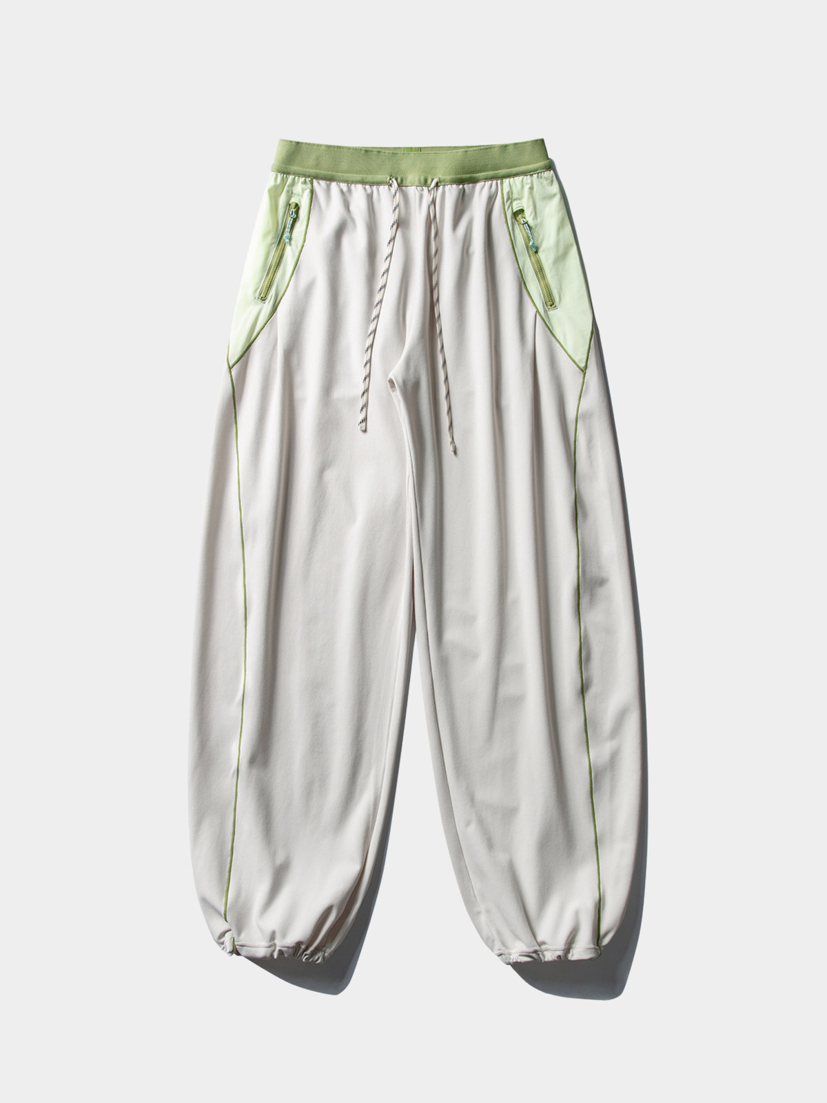 RunFlow – Unisex-Fallschirmspringerhose mit Kontrastnähten, leicht und schnelltrocknend