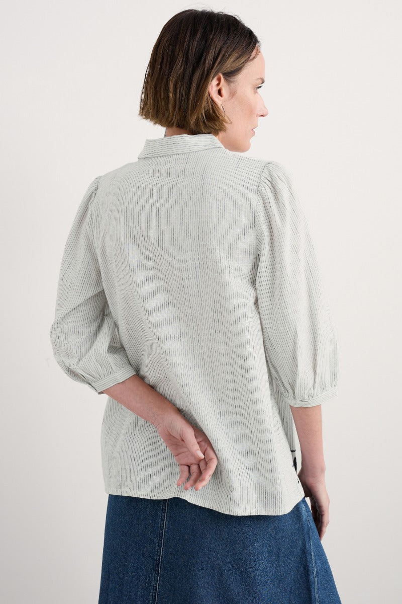 Hope Cottage bestickte Bluse