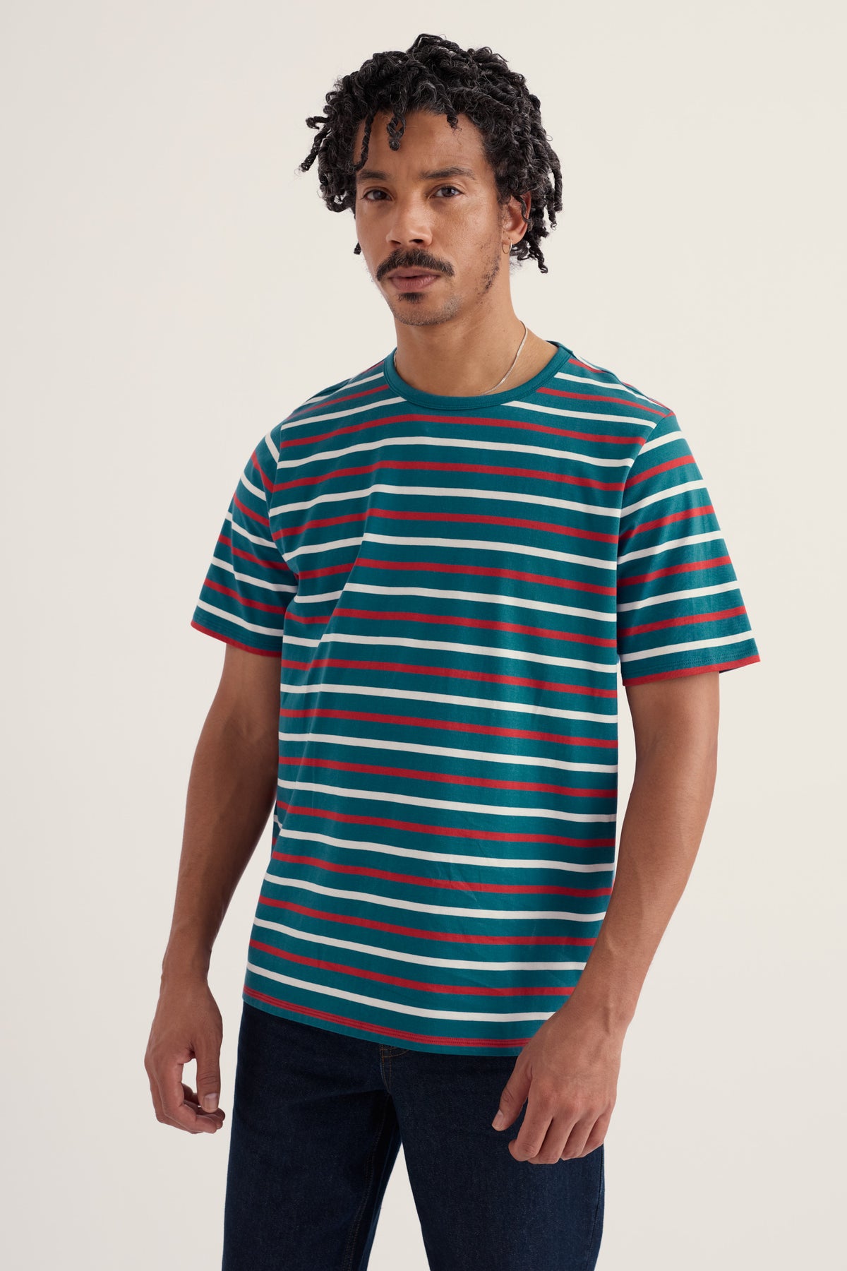 Herren Seven Seas Sailor T-Shirt aus GOTS-zertifizierter Bio-Baumwolle