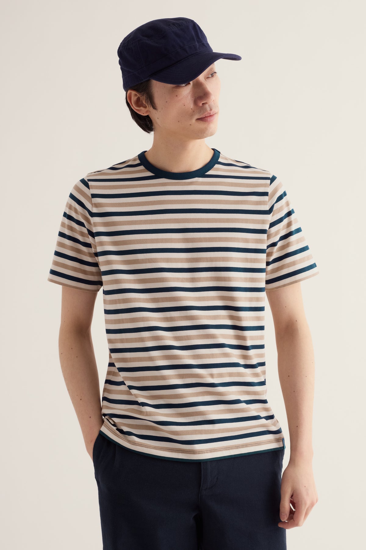 Herren Seven Seas Sailor T-Shirt aus GOTS-zertifizierter Bio-Baumwolle