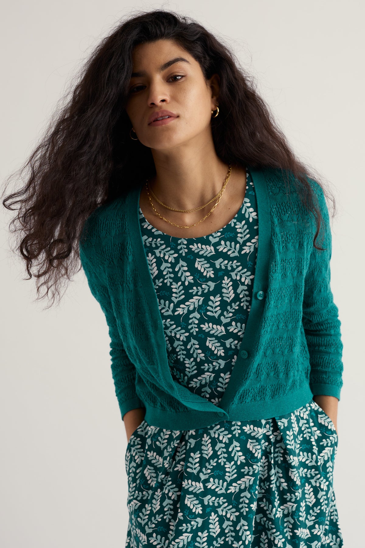 Sweet Day Baumwollstrickjacke