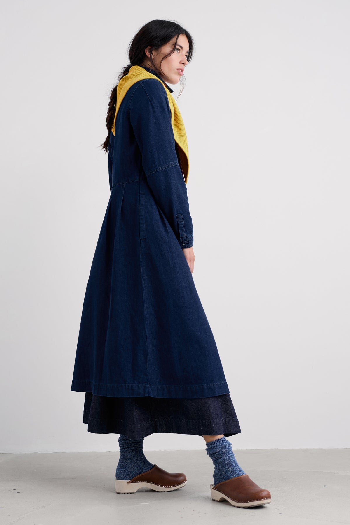 Outlines Hemdblusenkleid